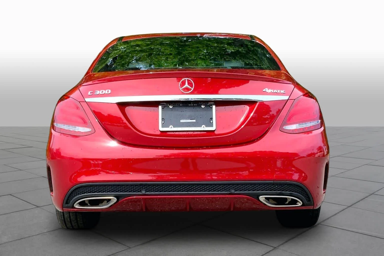 Used 2018 designo Cardinal Red Metallic Mercedes-Benz C 300 image 5