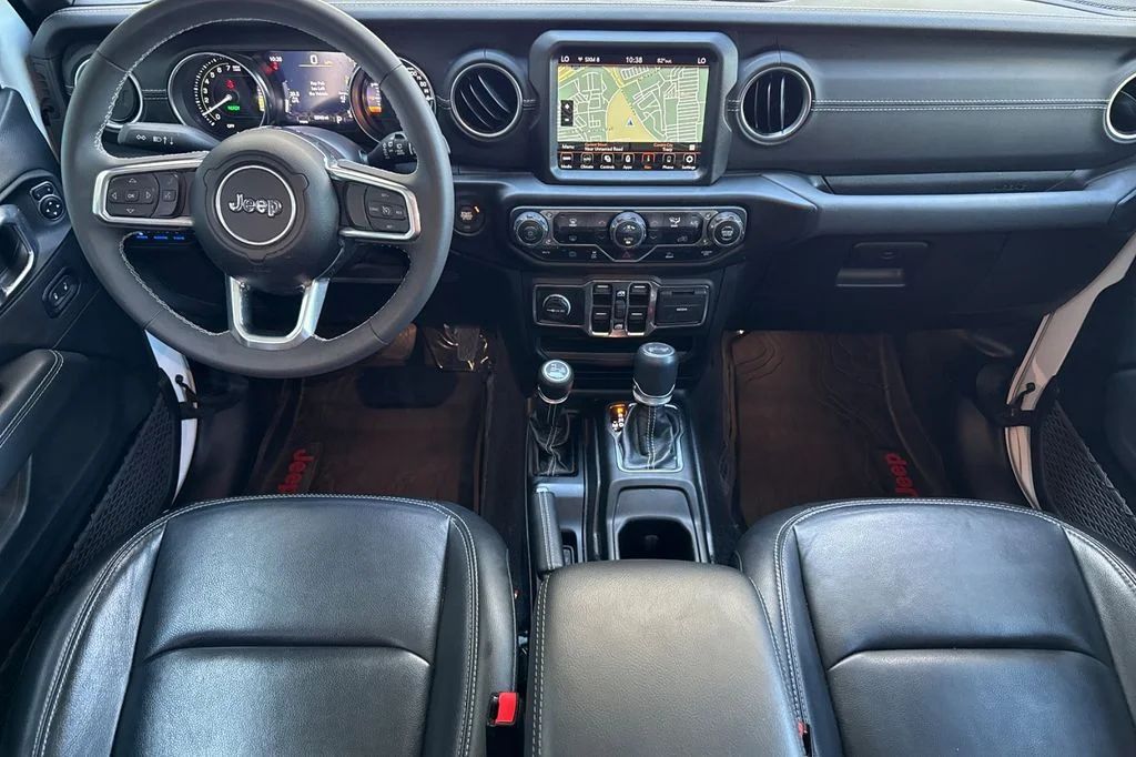Used 2023 White Jeep Sahara 4xe image 17