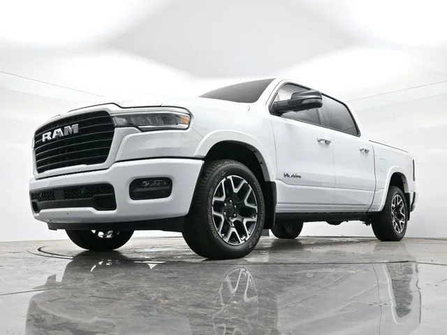 Used 2025 Bright White Clearcoat Ram Laramie image 27