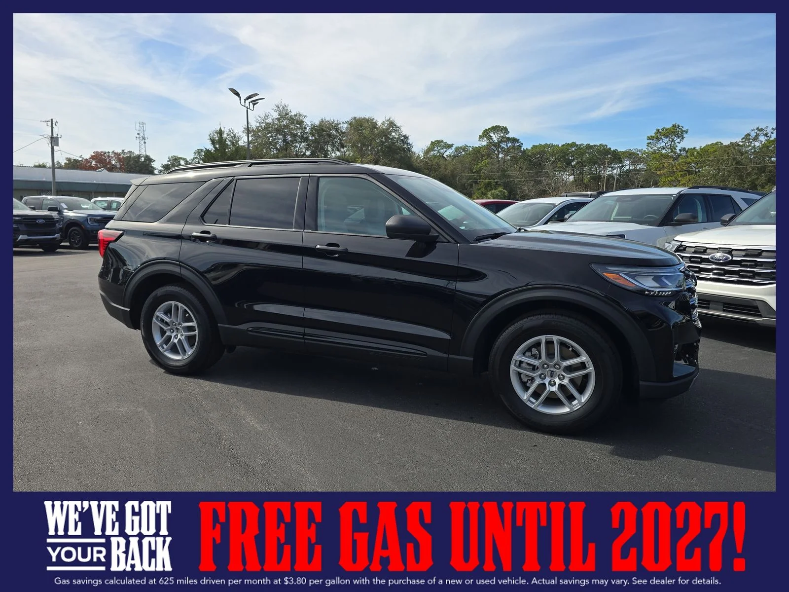 New 2026 Black Ford Active image 2