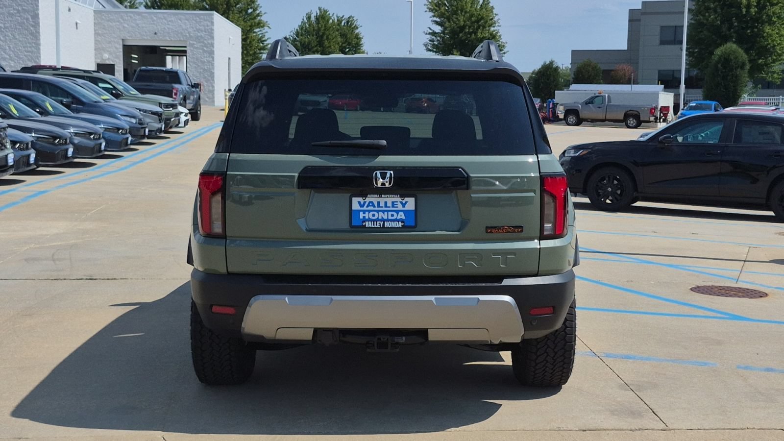 New 2026 Ash Green Metallic Honda TrailSport image 7