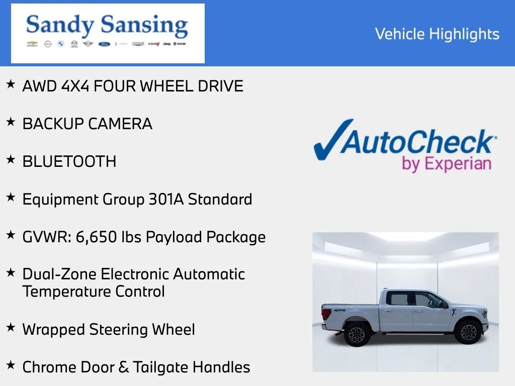 Used 2025 White Ford XLT image 7