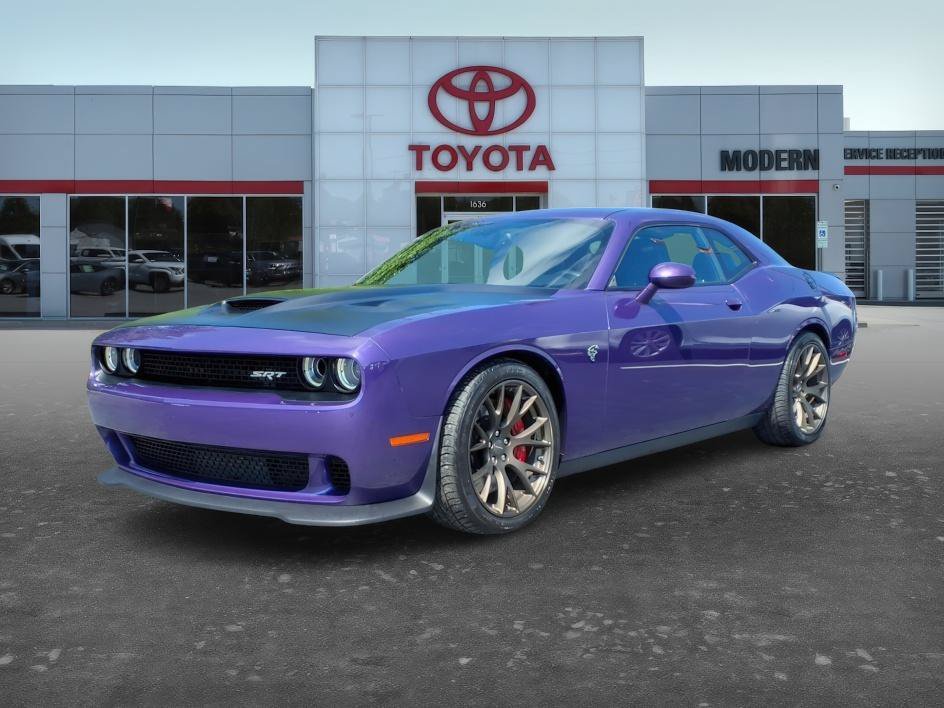 Used 2016 Plum Crazy Pearlcoat Dodge SRT Hellcat image 1