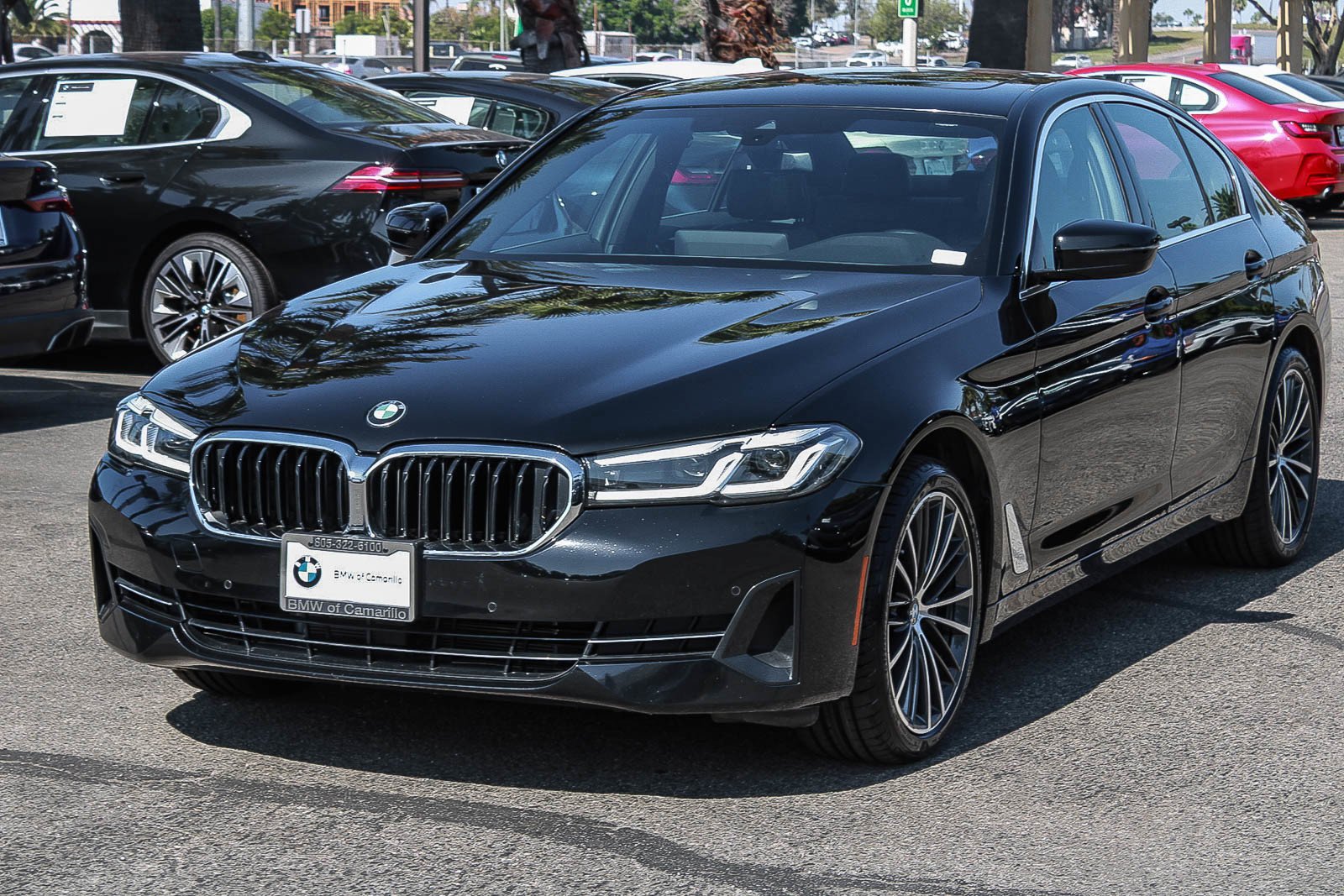 Used 2023 Jet Black BMW 530i image 3