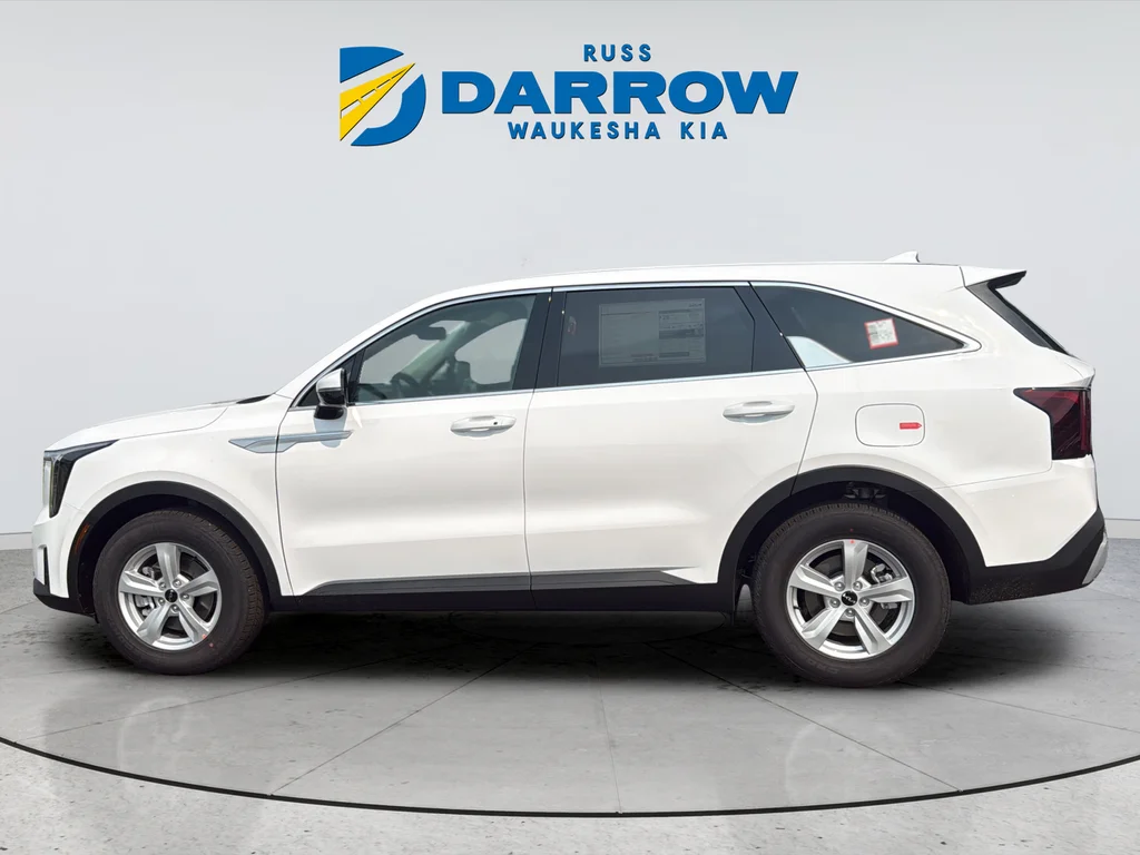 New 2026 Glacial White Pearl Kia LX image 2