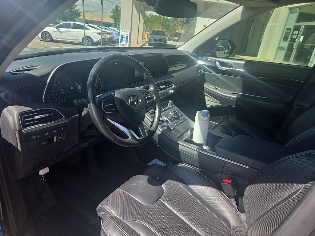 Used 2021 Blue Hyundai Limited image 10