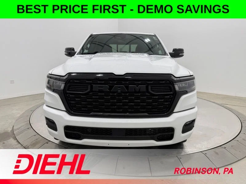 New 2026 Bright White Clear-Coat Exterior Paint RAM Big Horn/Lone Star image 2