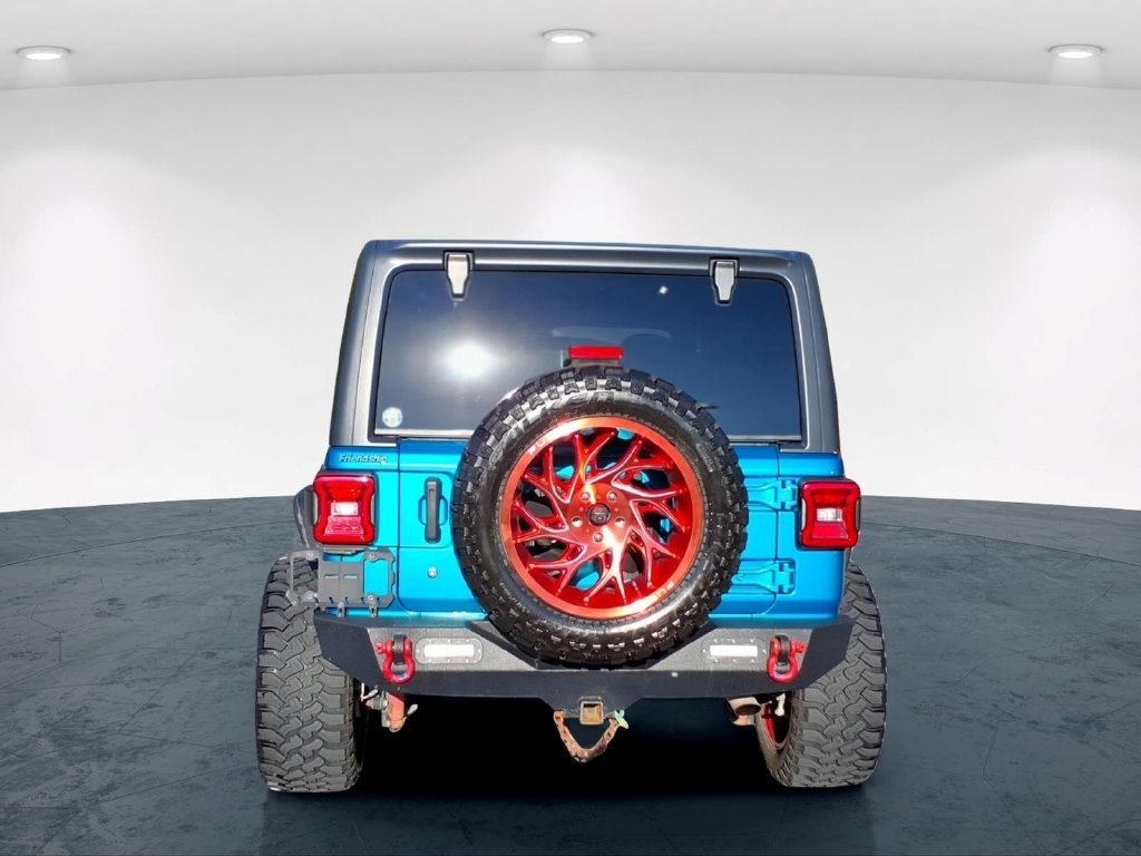 Used 2020 Teal Jeep Unlimited Rubicon image 10