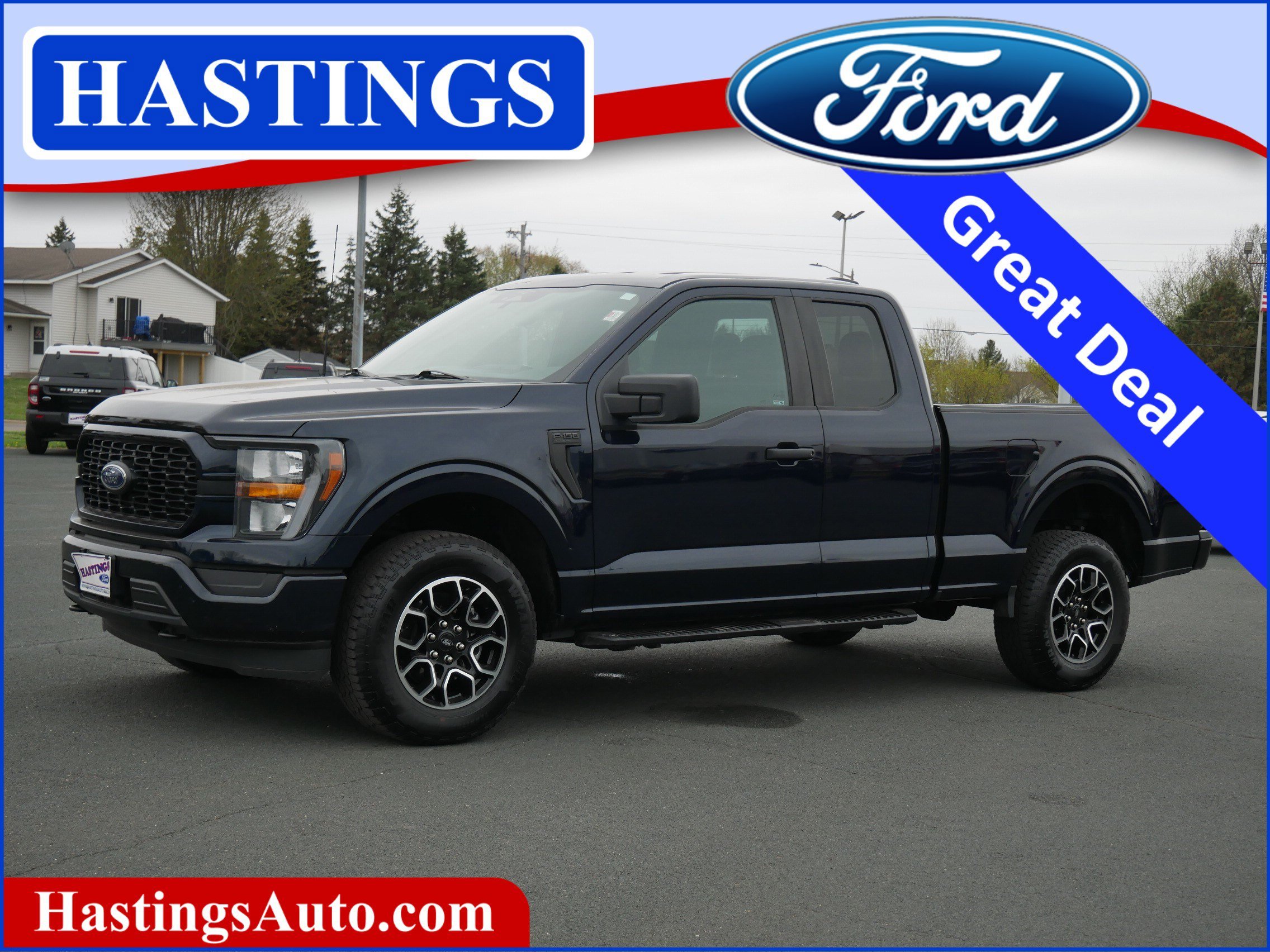 Used 2023 Antimatter Blue Metallic Ford XL image 1
