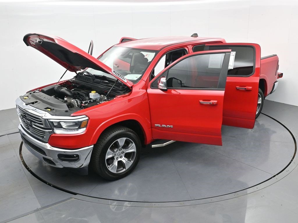 Used 2022 Flame Red Clearcoat Ram Laramie image 35