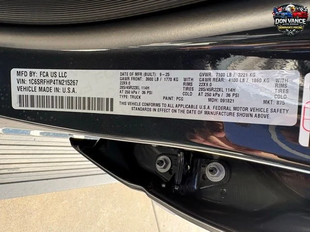 New 2026 Forged Blue Metallic Exterior Paint RAM Limited image 27