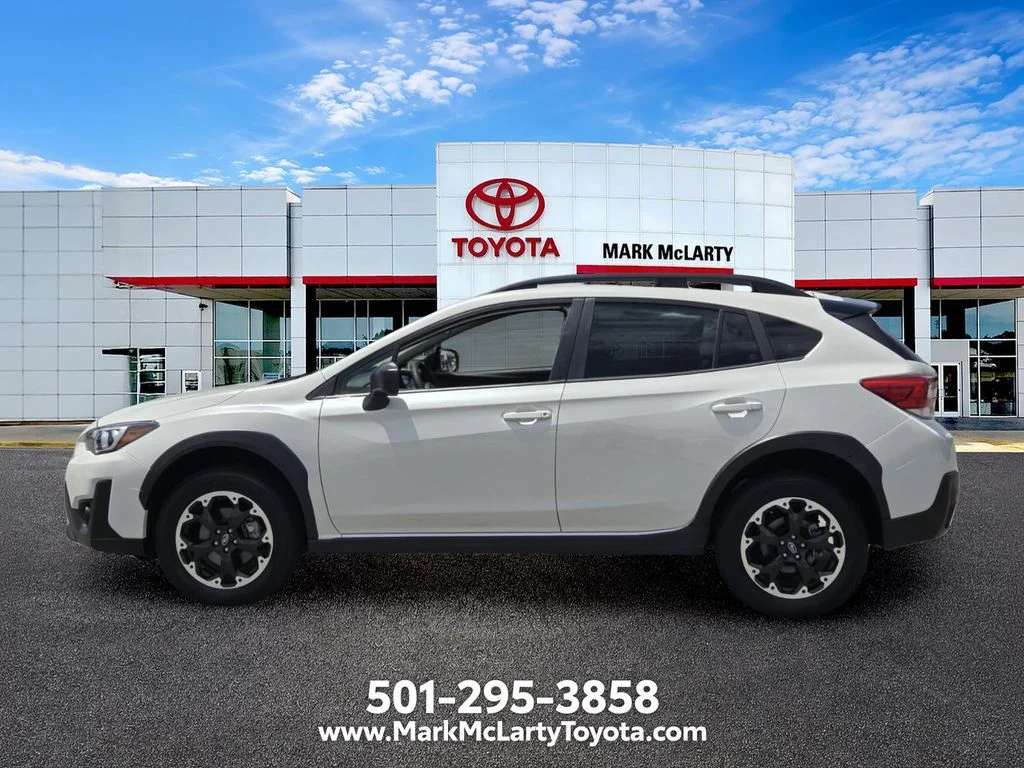 Used 2023 White Subaru Base image 2