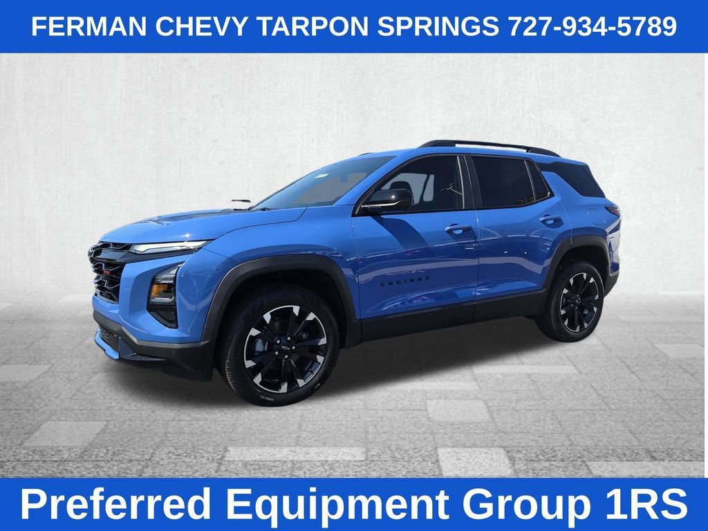 New 2026 Reef Blue Metallic Chevrolet RS image 4