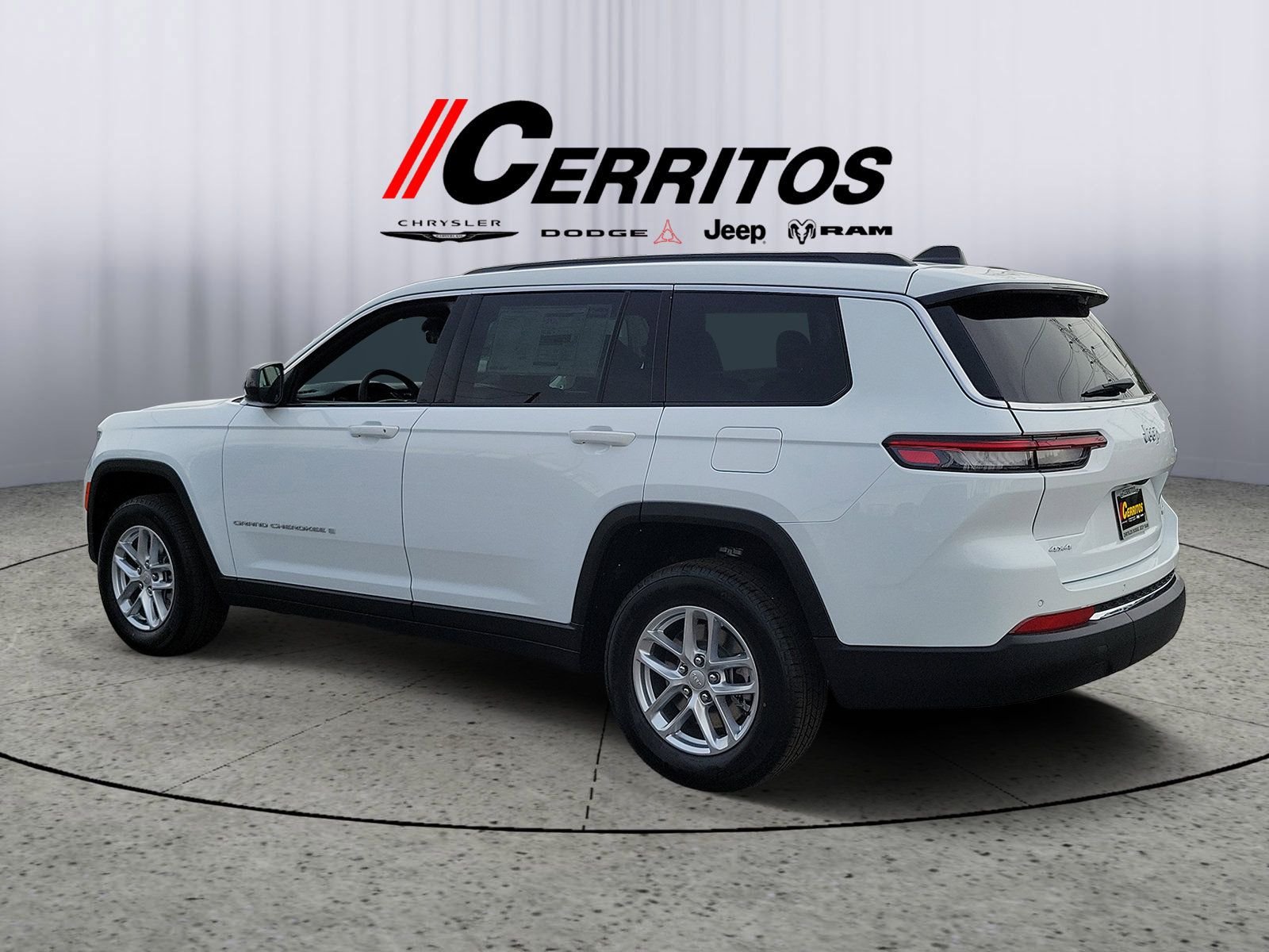 New 2026 Bright White Clear-Coat Exterior Paint Jeep Laredo image 3