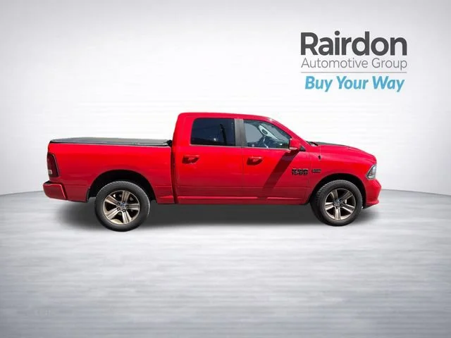 Used 2016 Flame Red Clearcoat Ram Sport image 7
