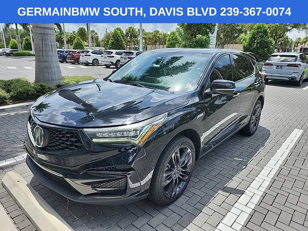 Used 2021 Majestic Black Pearl Acura A-Spec Package image 1