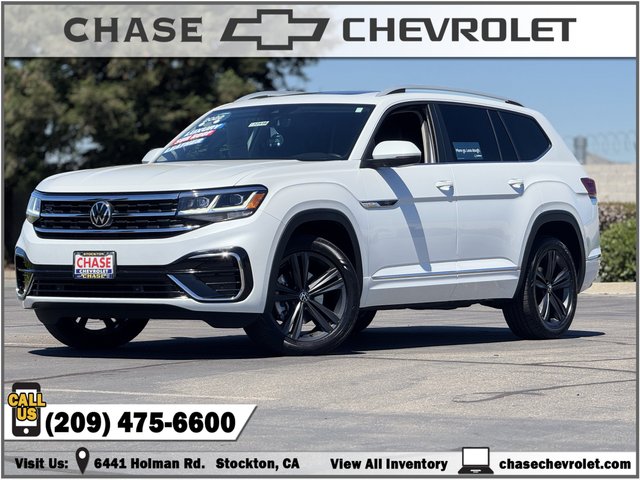 Pre-Owned 2022 Volkswagen Atlas 3.6L V6 SEL R-Line Sport Utility