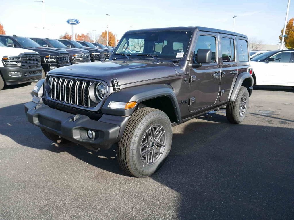 New 2026 Granite Crystal Metallic Clearcoat Jeep Sport S image 3