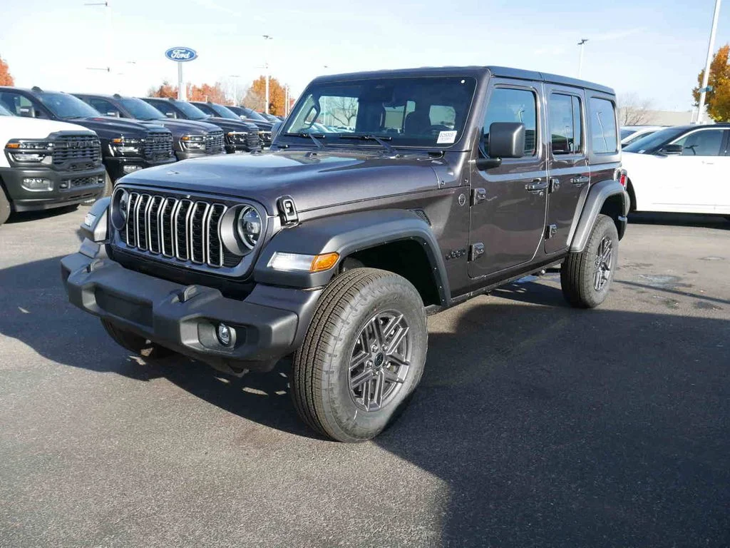 New 2026 Gray Jeep Sport S image 3