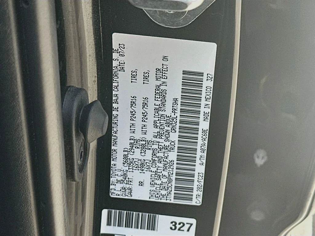 Used 2023 Black Toyota SR5 image 26