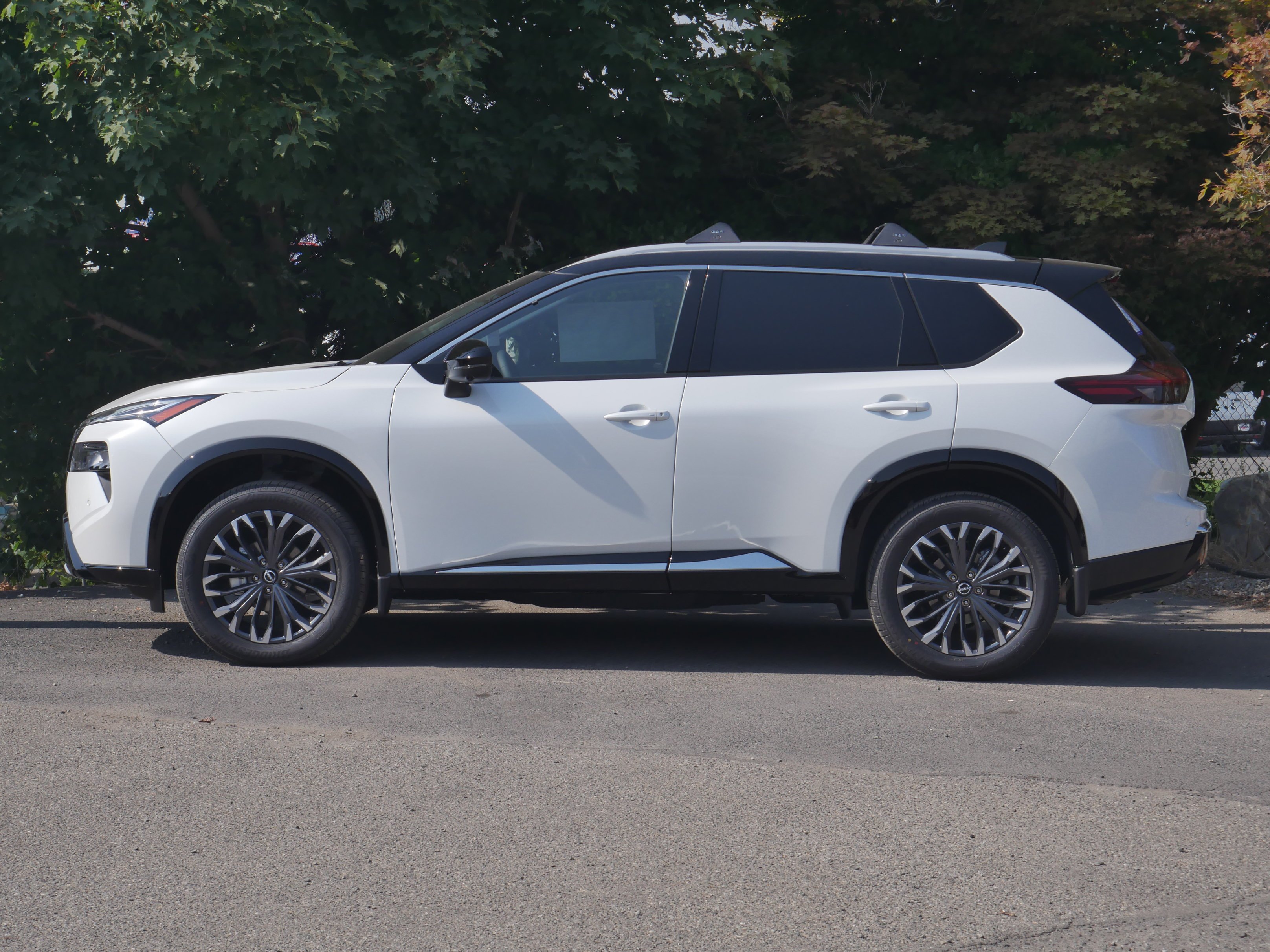 New 2026 Everest White Pearl TriCoat / Super Black Two-tone Nissan Platinum image 16