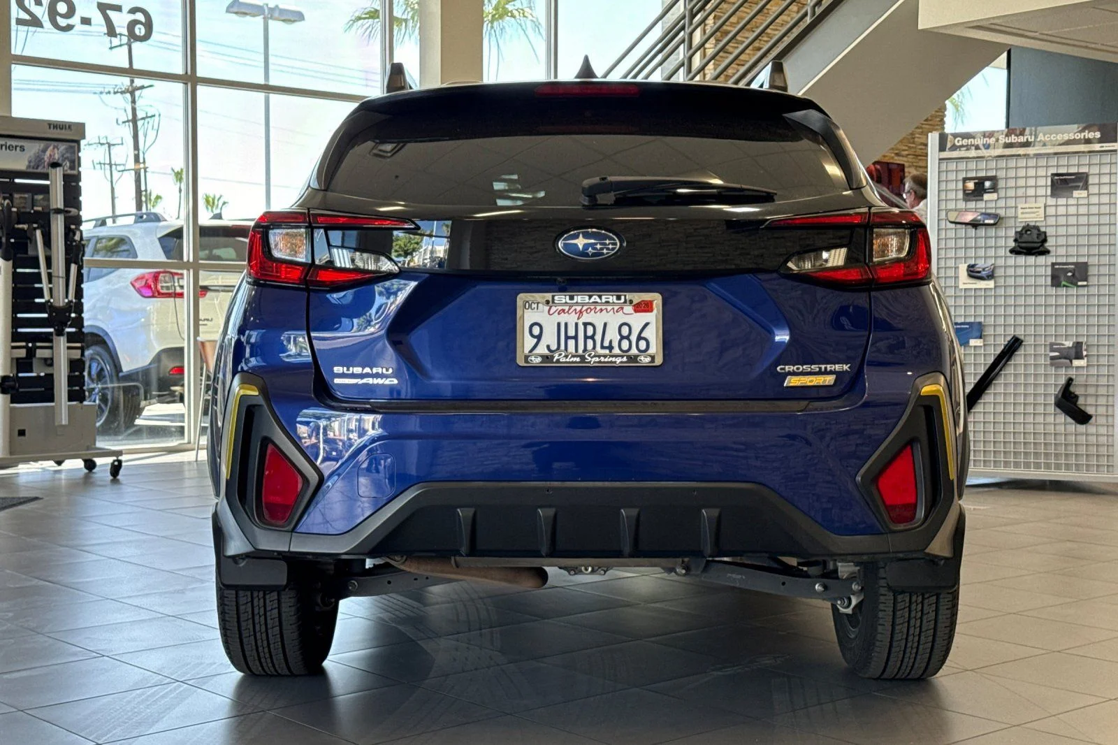 Certified Used 2024 Blue Subaru Sport image 4