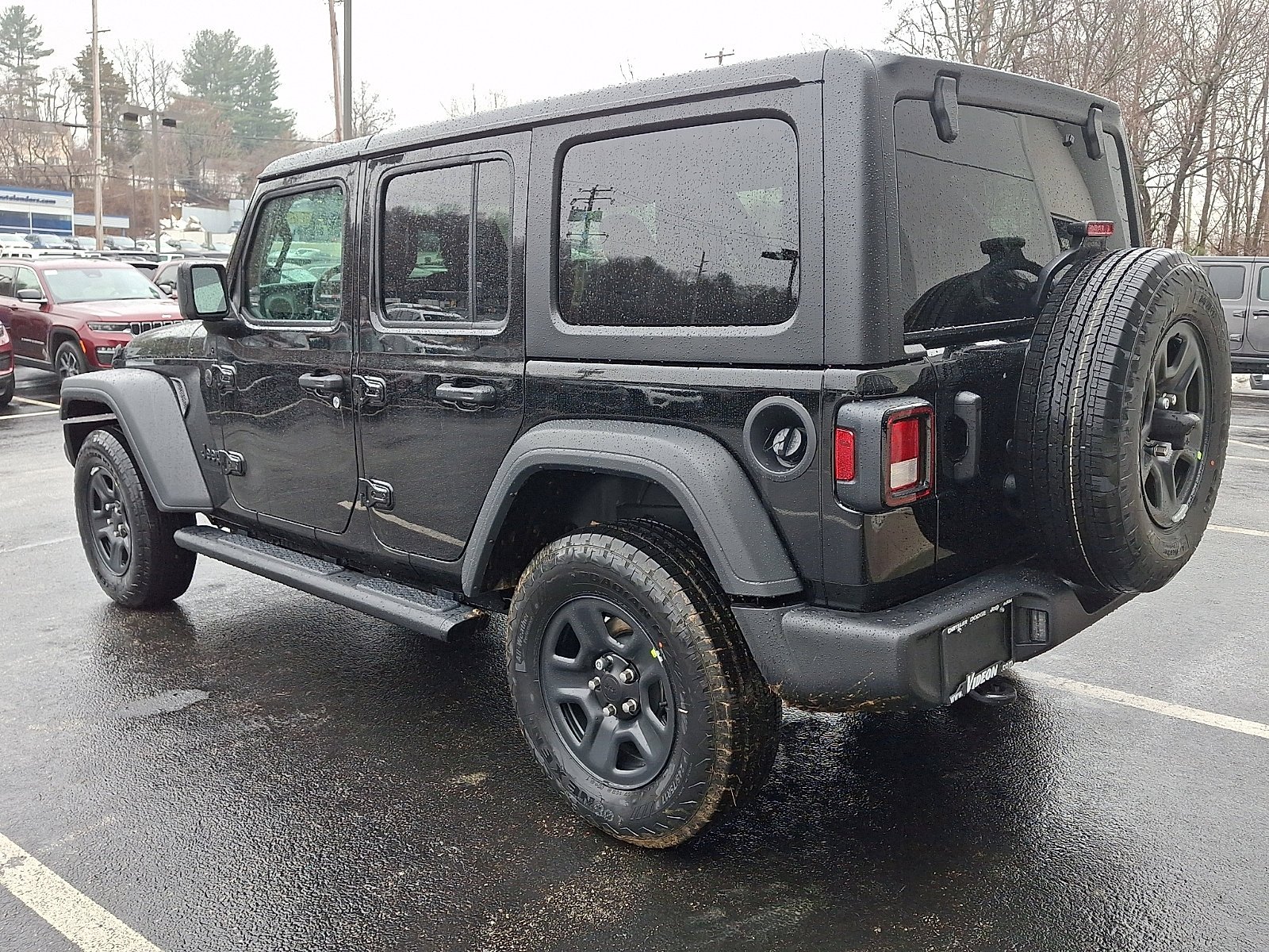 New 2026 Black Clear-Coat Exterior Paint Jeep Sport image 4