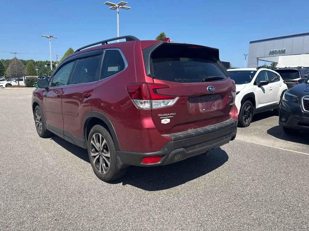 Used 2021 Red Subaru Limited image 3