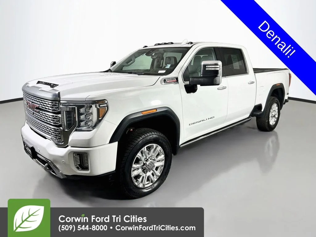Used 2021 Summit White GMC Denali image 5
