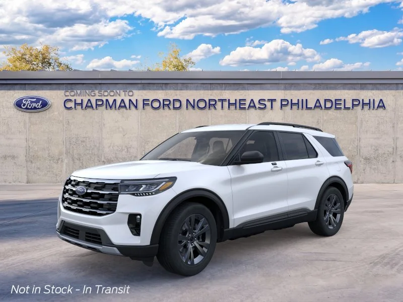 New 2026 Star White Metallic Tri-Coat Ford Active image 1