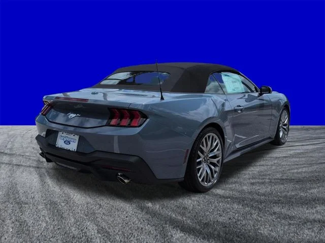 New 2026 Vapor Blue Metallic Ford EcoBoost® Premium Convertible image 4