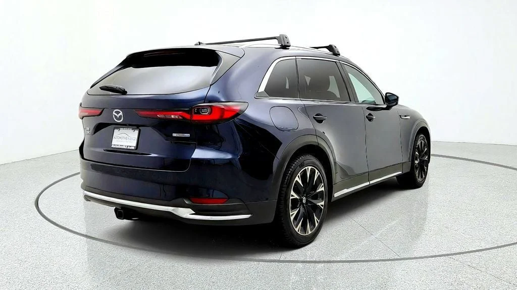 Used 2024 Deep Crystal Blue Mica Mazda Premium Plus AWD image 5