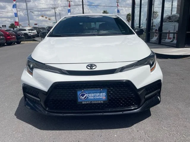 Used 2021 White Toyota SE Nightshade image 2
