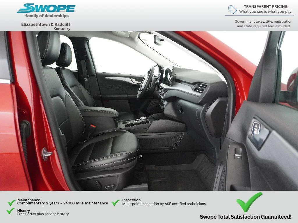 Certified Used 2023 Rapid Red Metallic Tinted Clearcoat Ford Platinum image 15