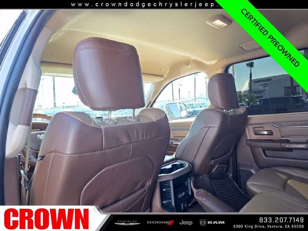 Certified Used 2021 White Ram Limited Longhorn image 17