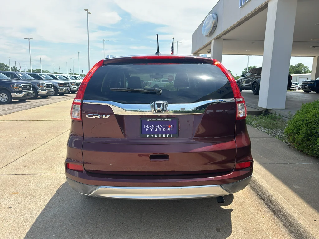 Used 2015 Basque Red Pearl II Honda EX-L image 9