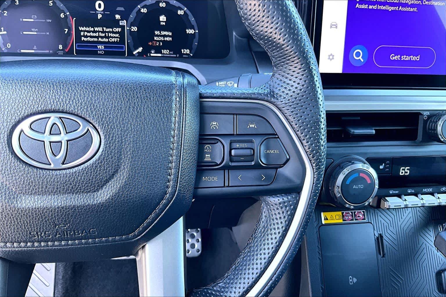 Used 2024 Celestial Silver Metallic Toyota TRD Sport image 22