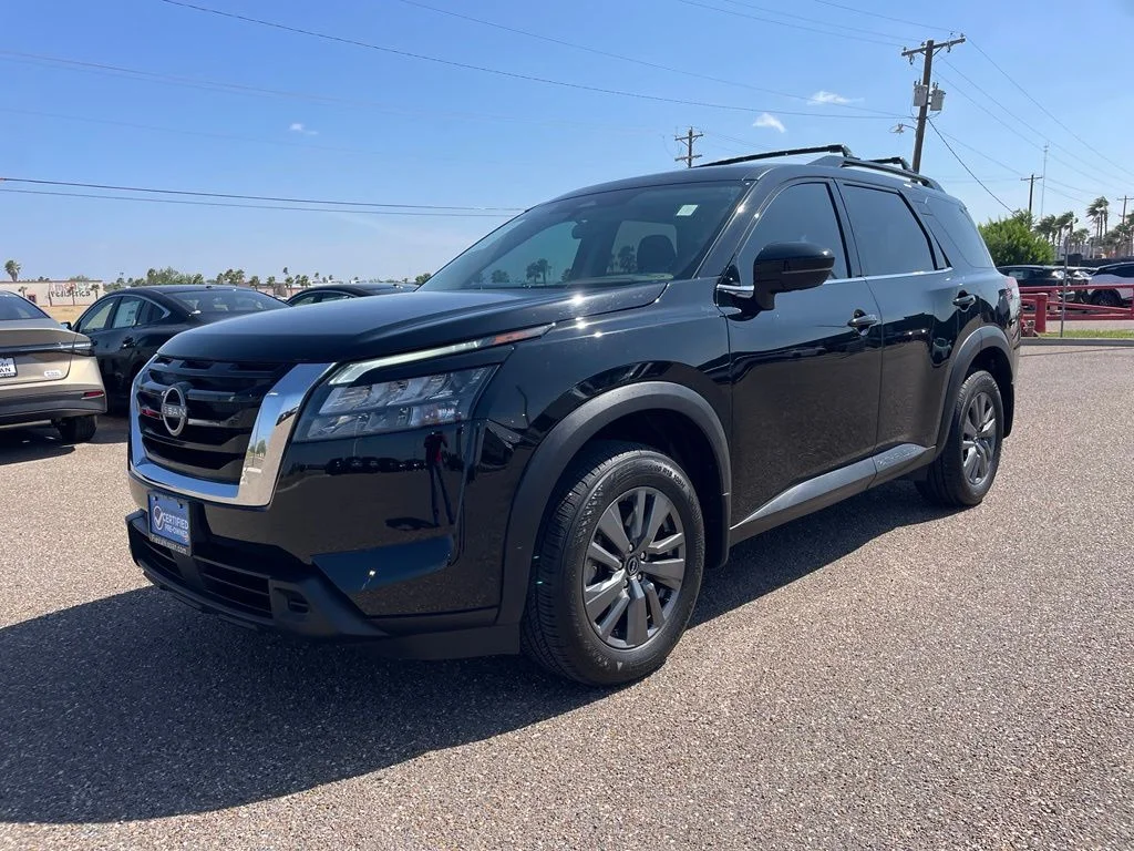 Certified Used 2025 Black Nissan SV image 3