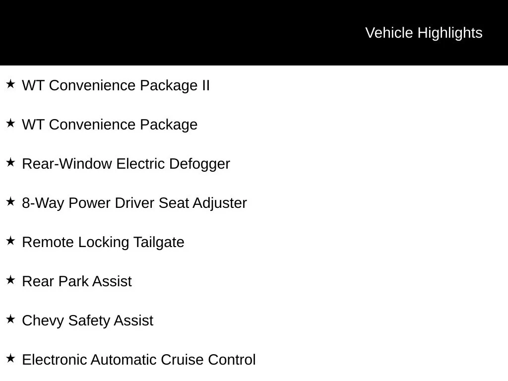 Used 2023 Black Chevrolet Work Truck image 7