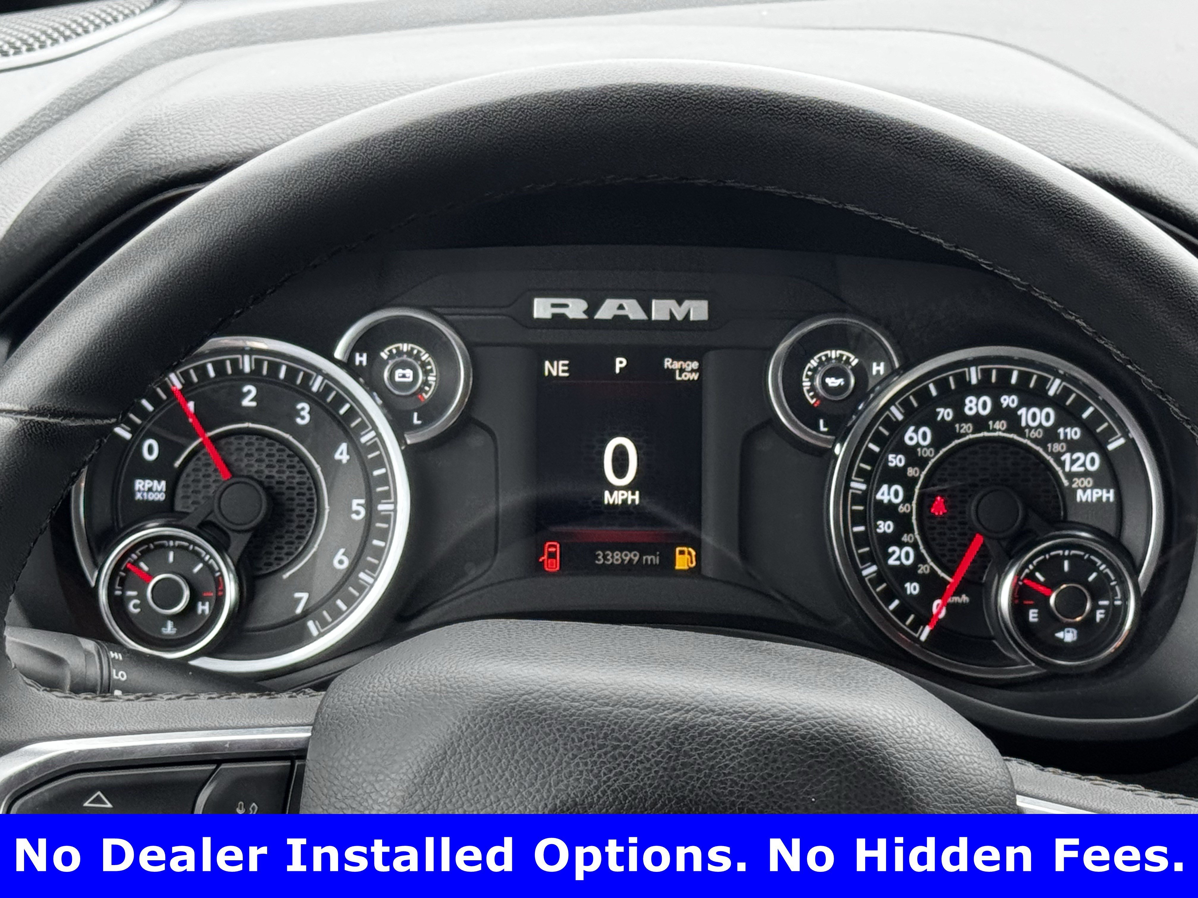 Used 2025 Bright White Clearcoat Ram Lone Star image 15