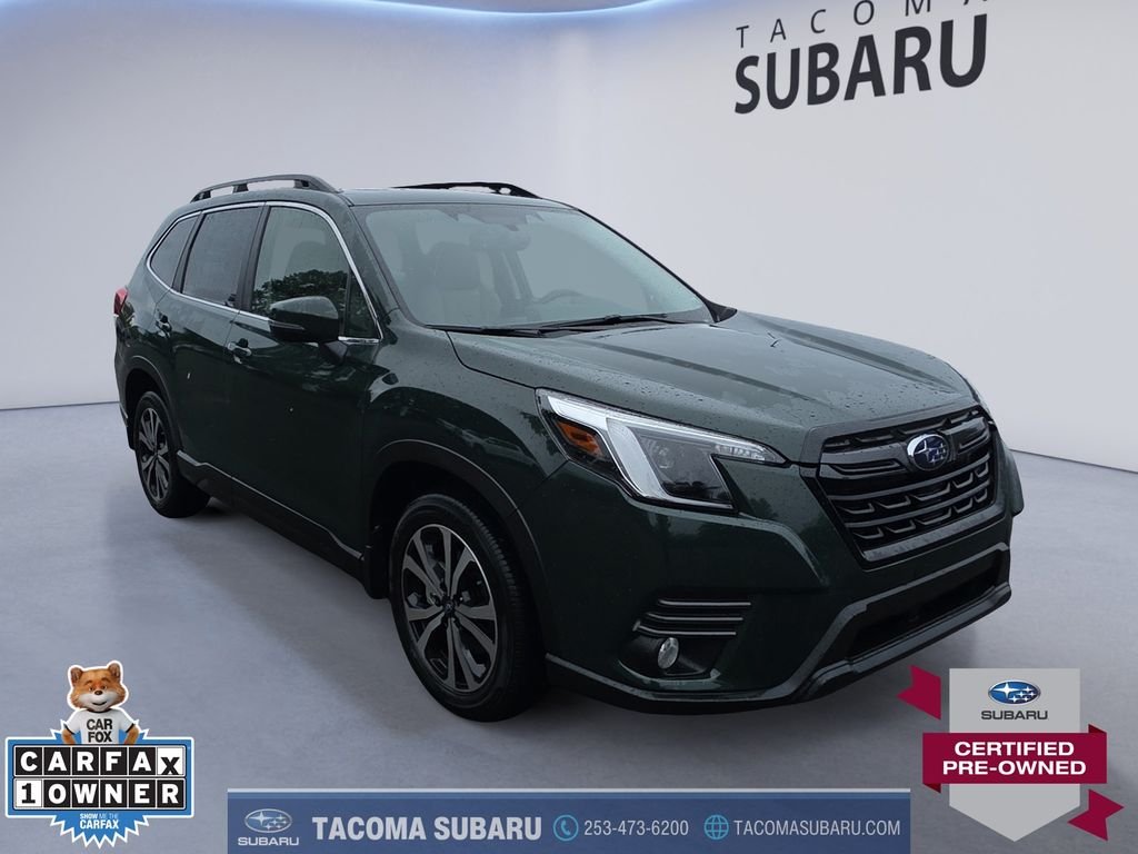Certified Used 2022 Green Subaru Limited image 7