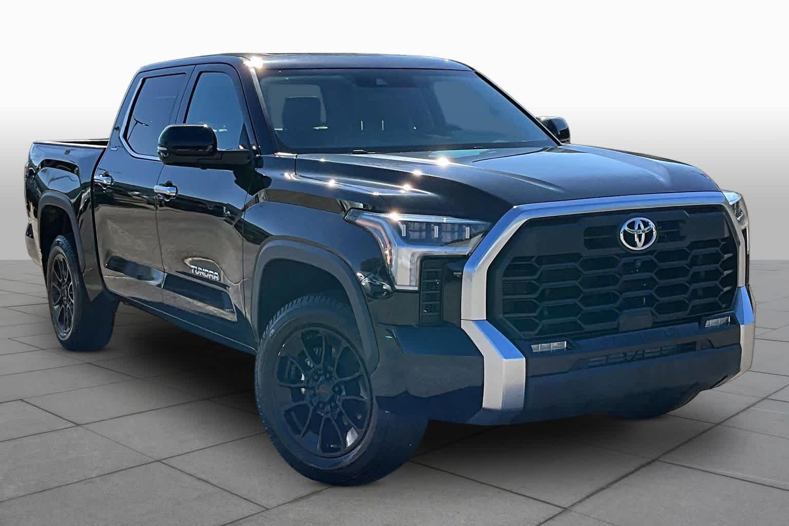 Used 2023 Midnight Black Metallic Toyota Limited image 3