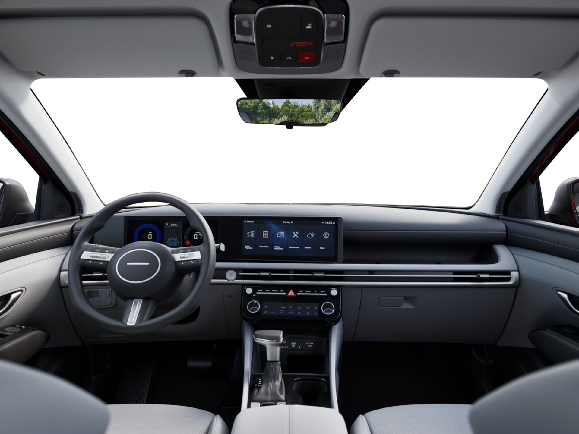 New 2026 Shimmering Silver Hyundai SEL Plus AWD image 9