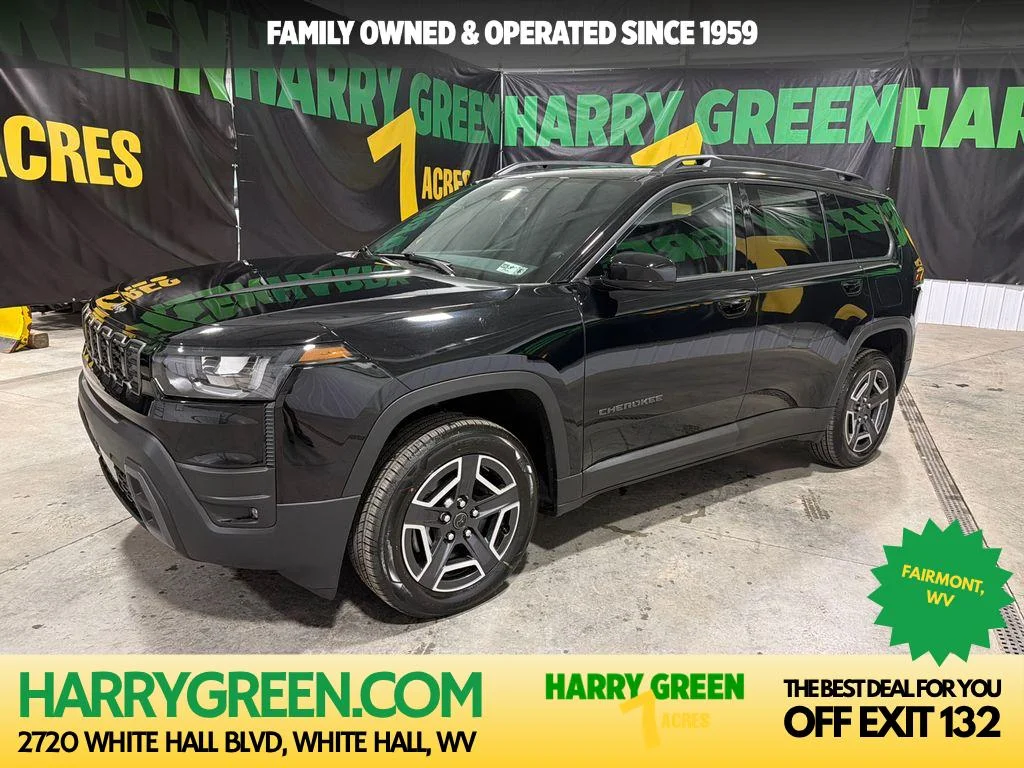 New 2026 Diamond Black Crystal Pearl-Coat Exterior Paint Jeep Laredo image 1