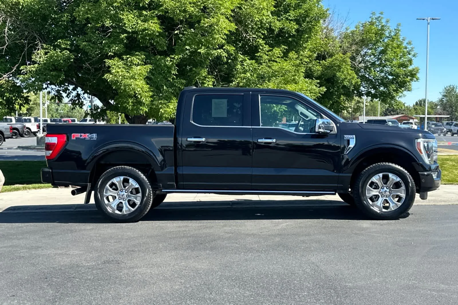 Certified Used 2023 Agate Black Metallic Ford Platinum image 8