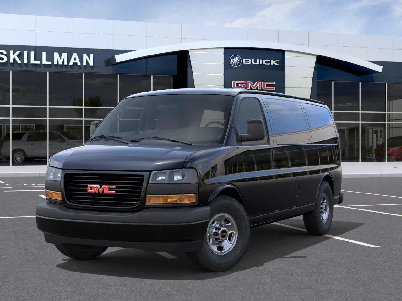 New 2026 Onyx Black GMC Work Van image 6