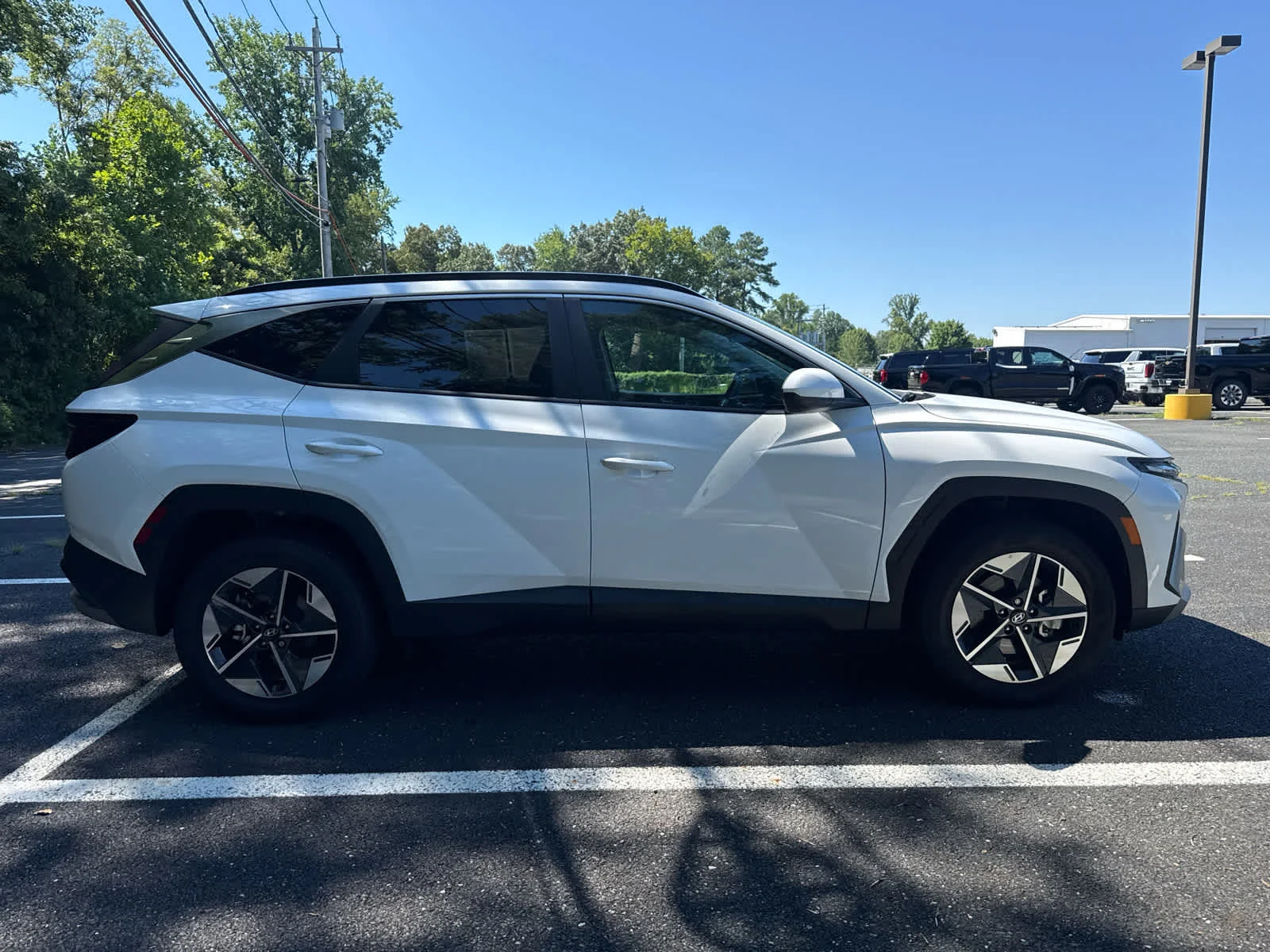 Used 2025 Serenity White Pearl Hyundai SEL image 7