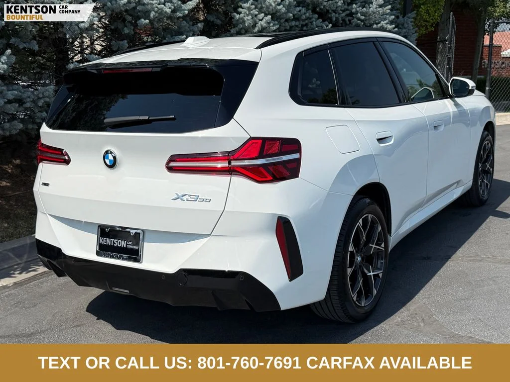 Used 2025 White BMW 30 xDrive image 9