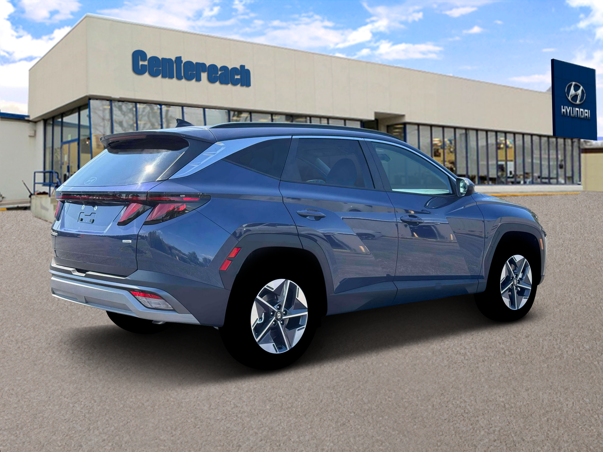 New 2026 Atlantis Blue Hyundai SEL Plus AWD image 8