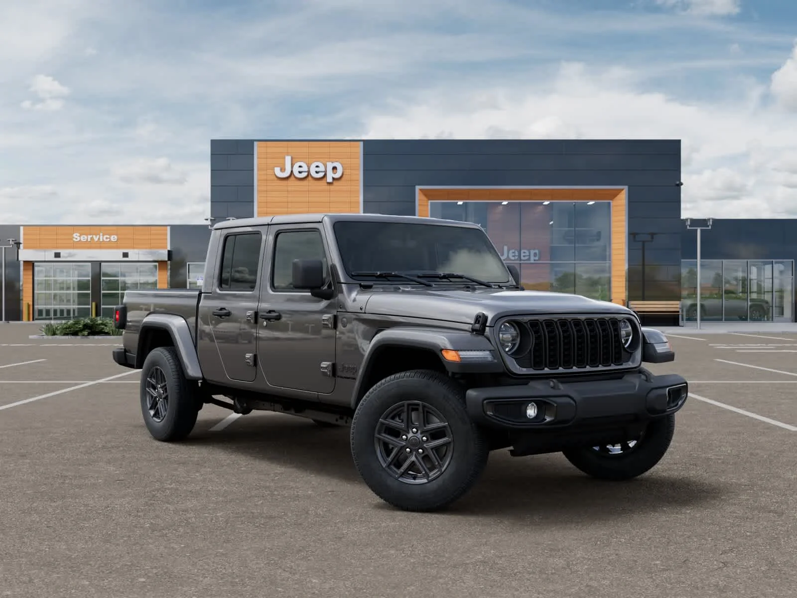 New 2026 Granite Crystal Metallic Clearcoat Jeep Sport S image 5